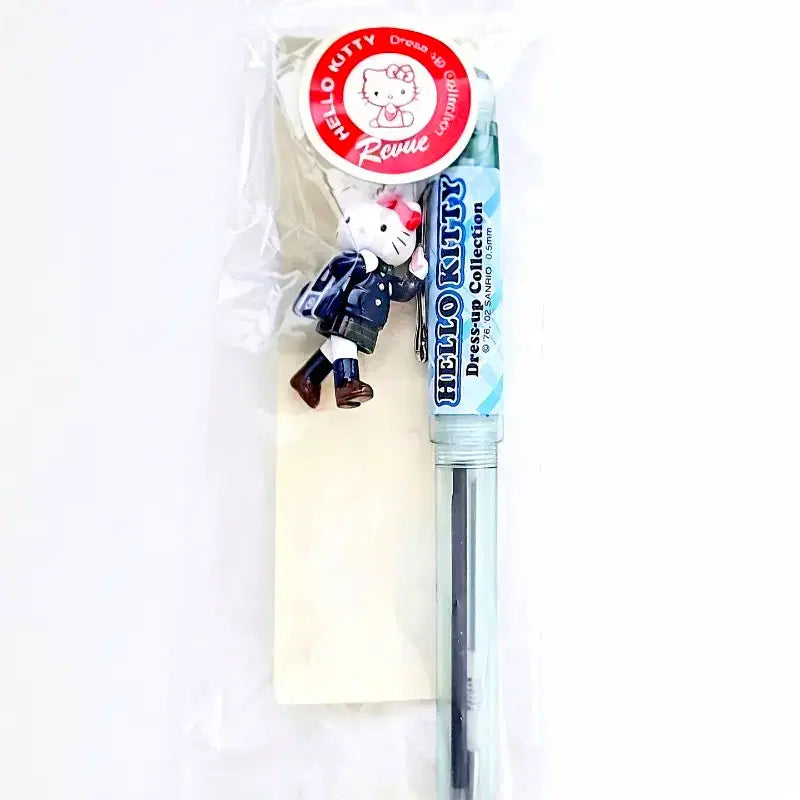 [SOLD OUT] 드레스업 키티 샤프 볼펜, 키티 2way펜, 롱다리 키티,교복키티
