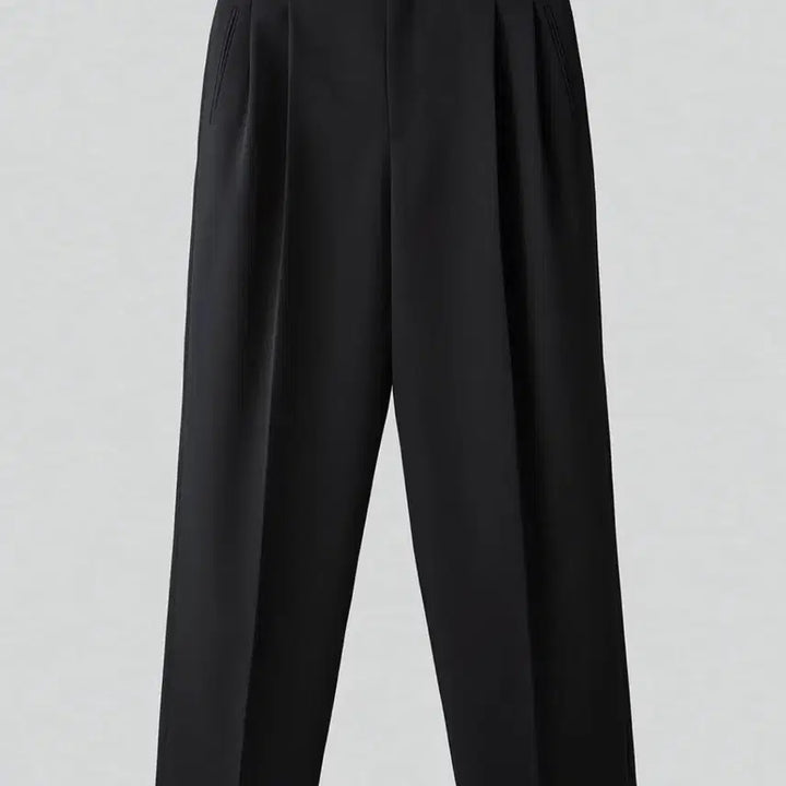 [BUNJANG] RECTO 25SS Double Pleated Wide Pants Black M Size / 렉토 25SS 더블 플리츠 와이드 팬츠 블랙 M사이즈