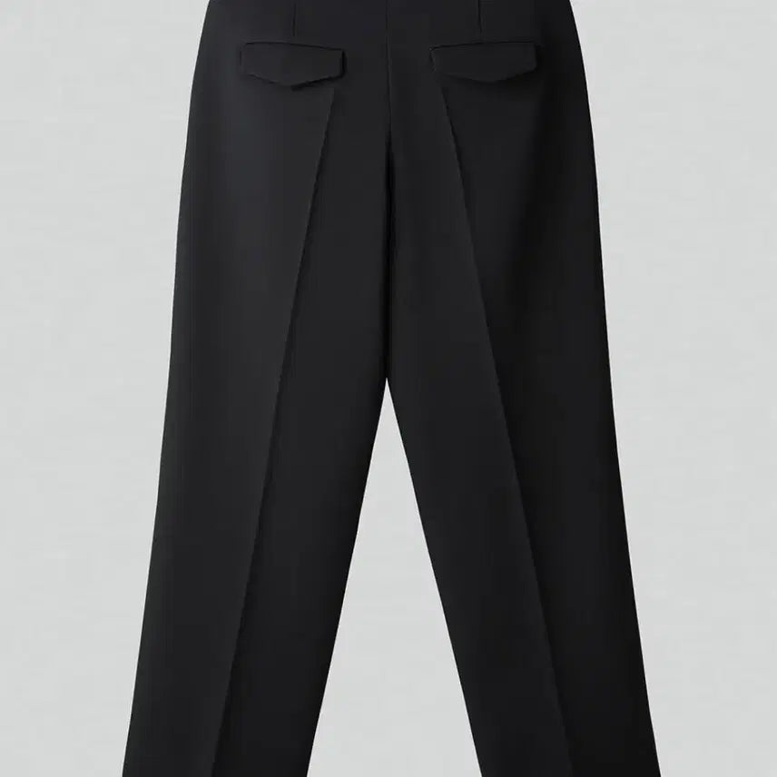 [BUNJANG] RECTO 25SS Double Pleated Wide Pants Black M Size / 렉토 25SS 더블 플리츠 와이드 팬츠 블랙 M사이즈