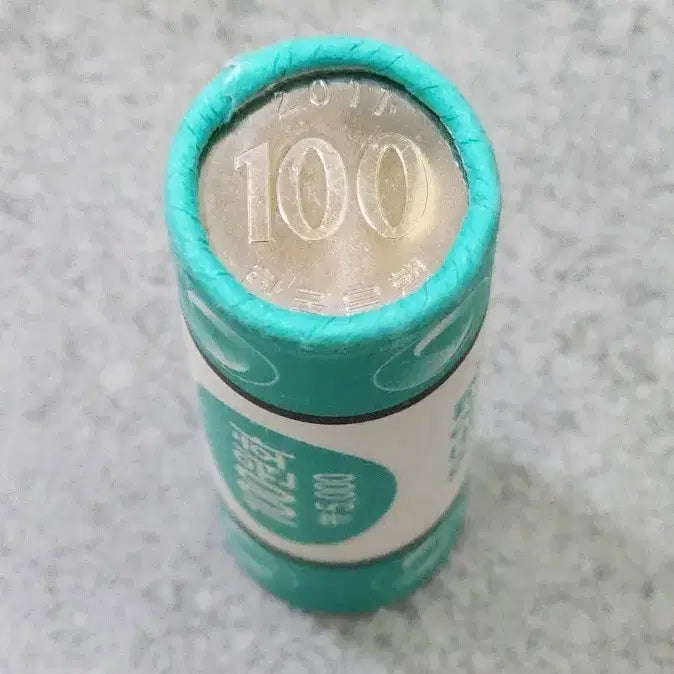 [BUNJANG] Bank of Korea 2011 100 Won Coin Roll / 2011년 100원 주화 50개 1롤