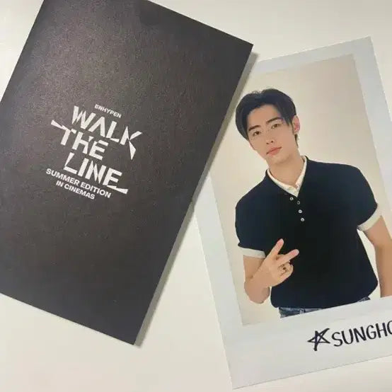 [BUNJANG] ENHYPEN Sunghoon Postcard Work The Line POB / 엔하이픈 성훈 엽서 워크더라인 특전