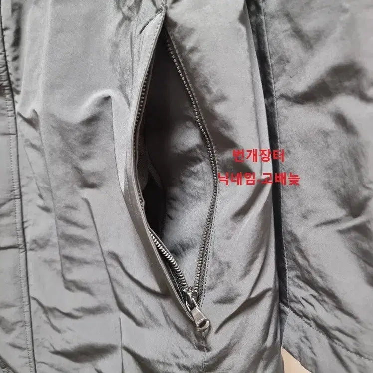 [BUNJANG] Edition Goose Down Padding Jumper (Dark Gray) / [마지막가격][새제품] 에디션 구스 다운 패딩 점퍼 105 XL 사이즈