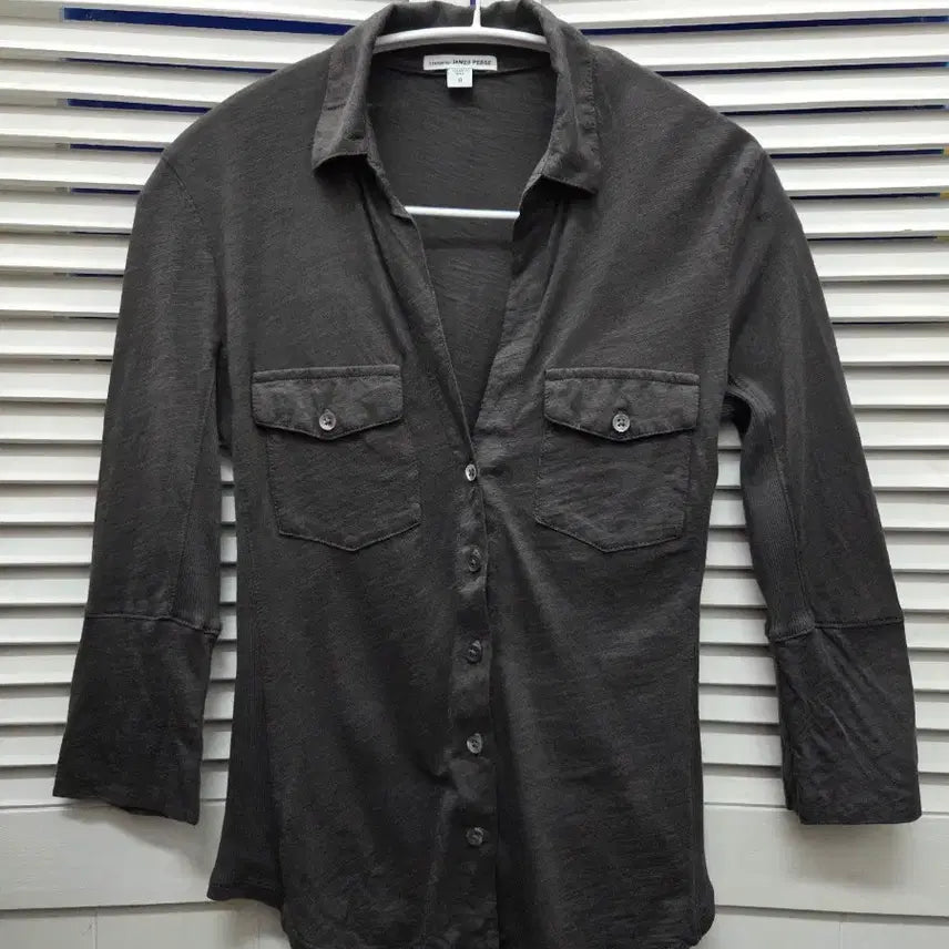 [BUNJANG] James Pearls Side Panel Shirt / 제임스펄스 사이드 패널 셔츠