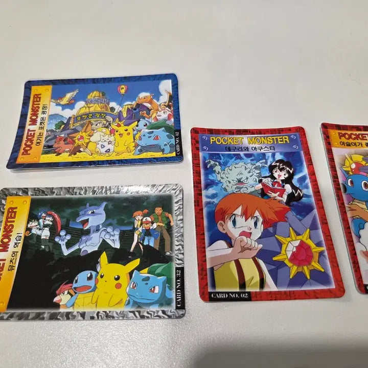 [BUNJANG] Pokemon 1st Generation Animation Collection Carddass Set / 포켓몬 1세대 애니 컬렉션 카드다스 세트 고전