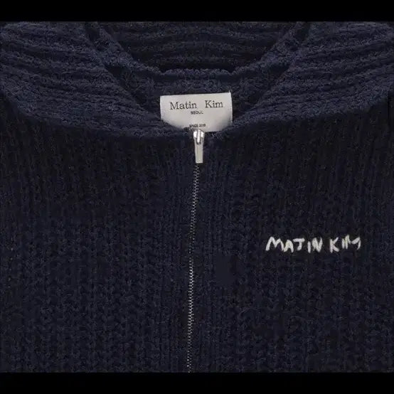 [BUNJANG] Matinkim Hooded Knit Vest Zip-up / 마뗑킴후드니트베스트집업free