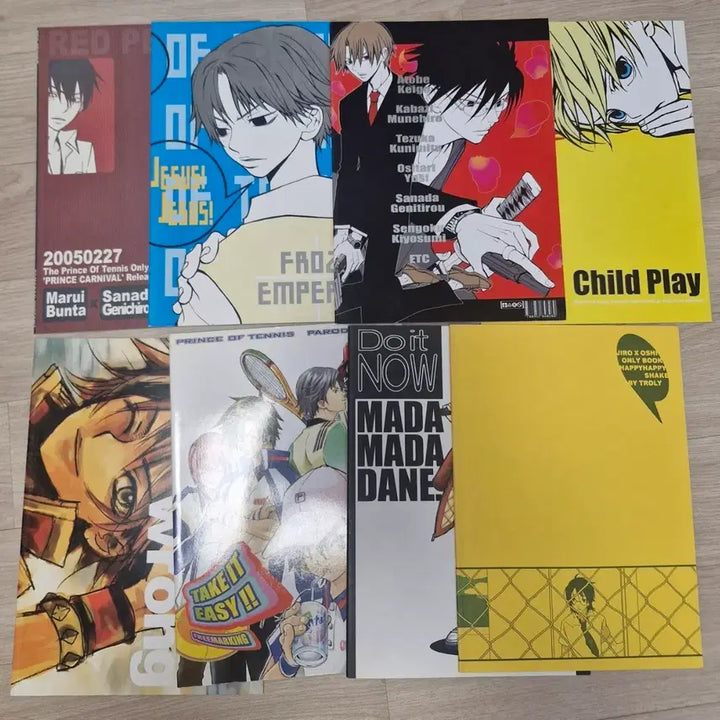[SOLD OUT] 테니스의 왕자 테니프리 고전 동인지(회지) 18권 일괄