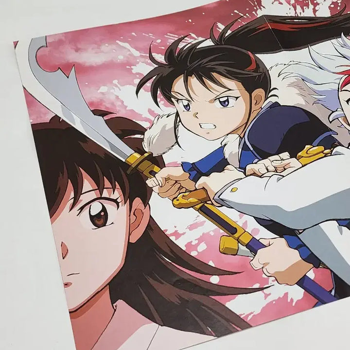 [BUNJANG] Inuyasha &amp; Mahoyaku Double-Sided Poster / 반요 야샤히메 이누야샤 &amp; 마법사의 약속 마호야쿠 (A3 양면) 포스터