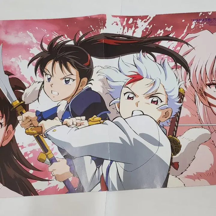 [BUNJANG] Inuyasha &amp; Mahoyaku Double-Sided Poster / 반요 야샤히메 이누야샤 &amp; 마법사의 약속 마호야쿠 (A3 양면) 포스터