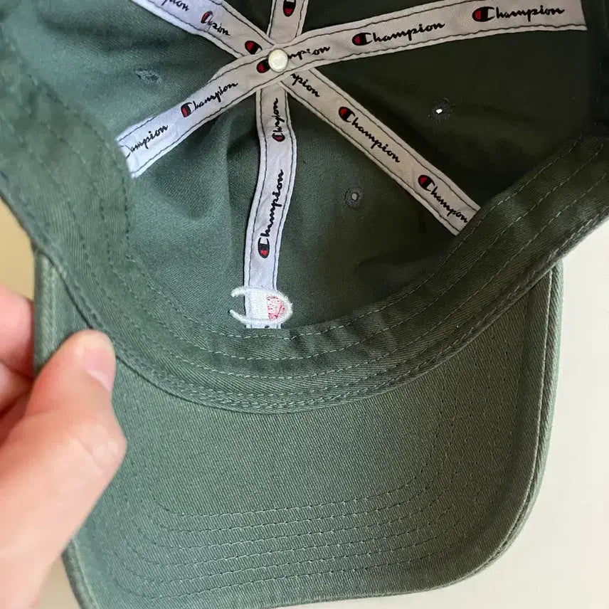 [SOLD OUT] 챔피온 볼캡 모자 다크 그린