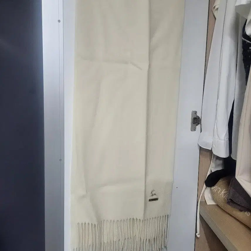 [BUNJANG] Gobi Cashmere Organic Muffler Ivory Scarf / 고비 캐시미어 오가닉 머플러 아이보리 160x30cm