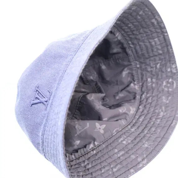 [BUNJANG] Louis Vuitton Monogram Denim Reversible Rain Bucket Hat / 루이비통 모노그램 데님 리버시블 레인 버킷햇 모자 M7014M