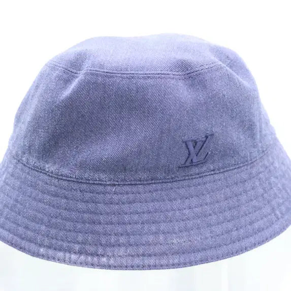 [BUNJANG] Louis Vuitton Monogram Denim Reversible Rain Bucket Hat / 루이비통 모노그램 데님 리버시블 레인 버킷햇 모자 M7014M