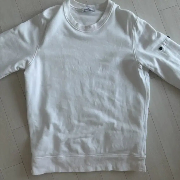 [SOLD OUT] 스톤아일랜드 화이트 맨투맨