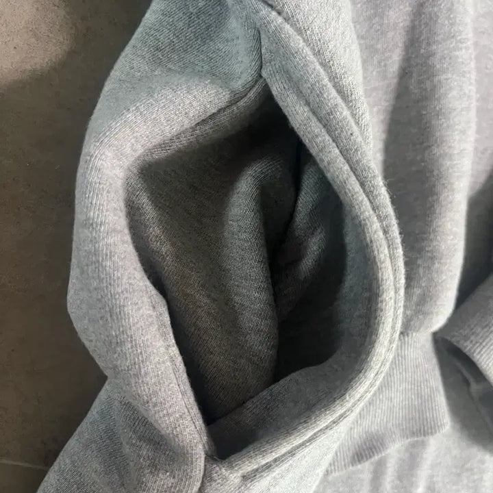 [BUNJANG] Loose Fit Gray Long Sweatshirt Dress / 롱원피스,쭈리면원피스,루즈핏원피스,맨투맨원피스,그레이원피스
