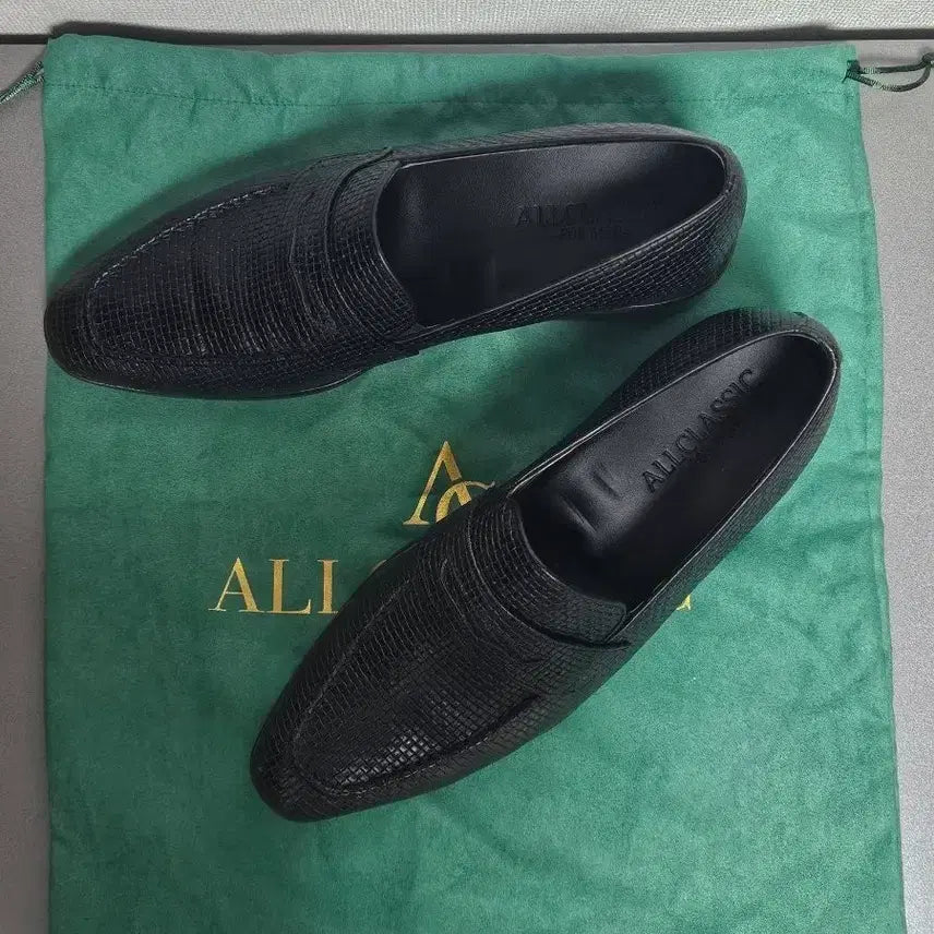 [BUNJANG] Allclassic Intrecciato Pattern Penny Loafers / 올클래식 한정판 소가죽 인트레치아노 패턴 페니 로퍼
