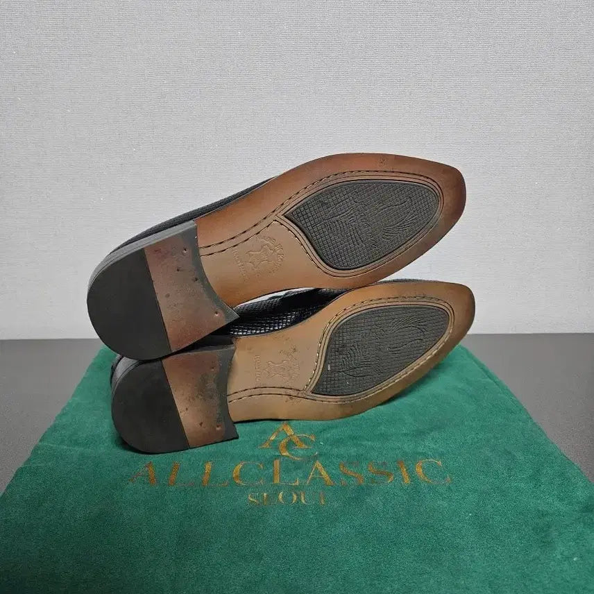 [BUNJANG] Allclassic Intrecciato Pattern Penny Loafers / 올클래식 한정판 소가죽 인트레치아노 패턴 페니 로퍼