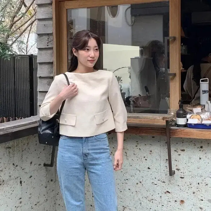 [BUNJANG] Lamour Tweed Blouse / 라무어 트위드 블라우스