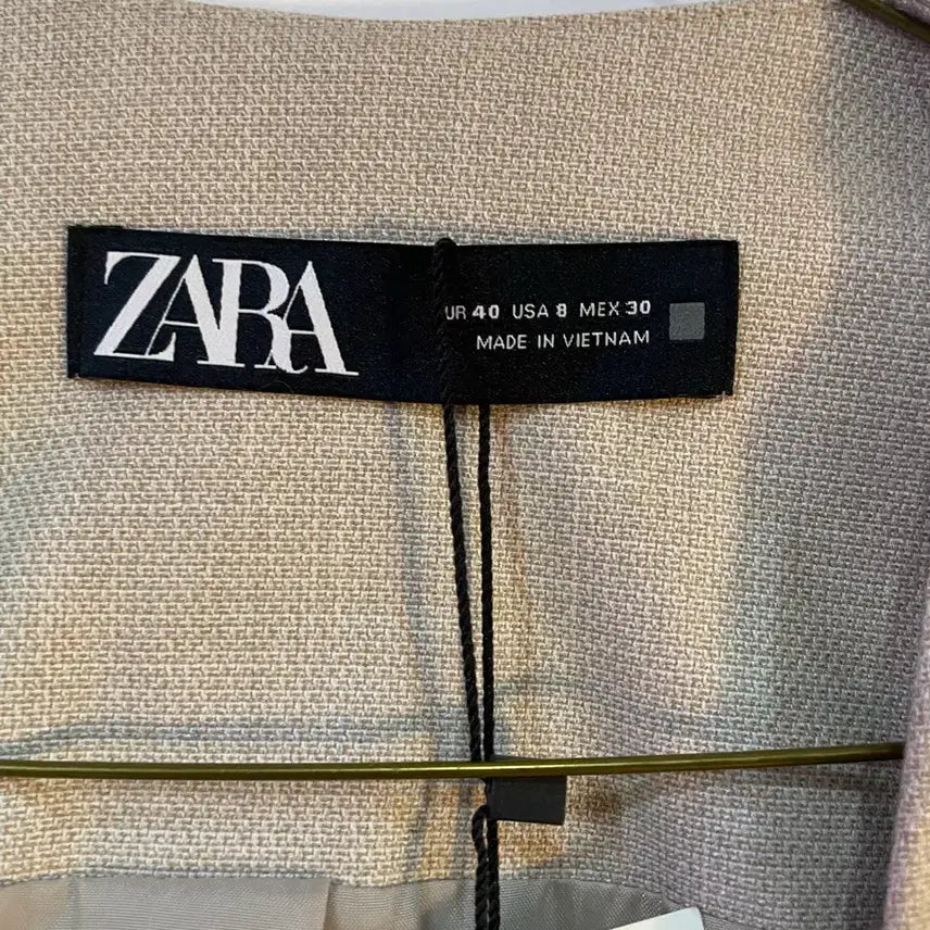 [BUNJANG] ZARA Beige Blazer Jacket / 자라 베이지 블레이저 자켓