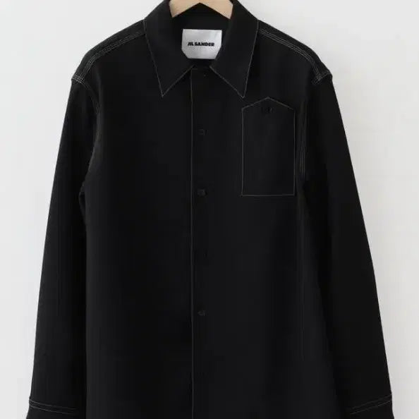 [BUNJANG] Jil Sander Stitch Shirt - Black / 질샌더 Jil Sander 스티치 셔츠 Black