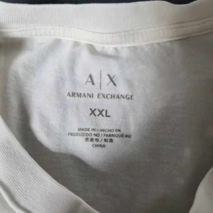 [BUNJANG] Armani Exchange XXL Round T-Shirt / 아르마니 익스체인지 XXL 라운드 티셔츠 M-반팔-375