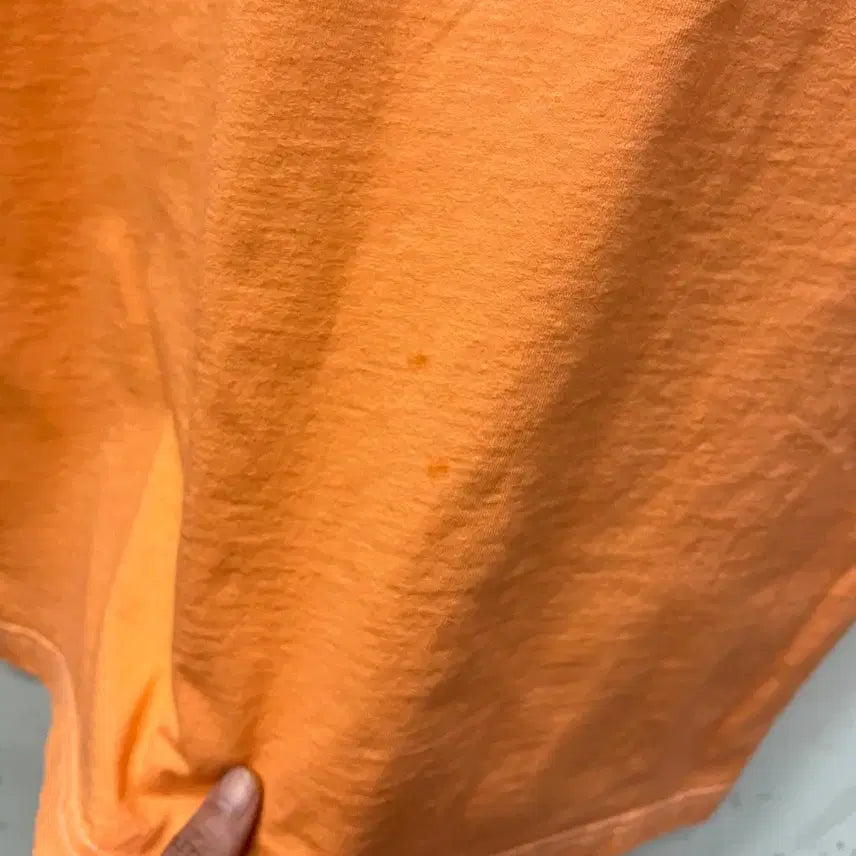 [BUNJANG] Carhartt Loose Fit Logo Fluorescent T-shirt L / 칼하트 루즈핏 로고 형광 반팔티 L