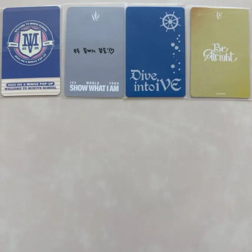 [BUNJANG] IVE Wonyoung Photocard Bundle Set / 아이브 장원영 포카 4장 세트로 판매해요!