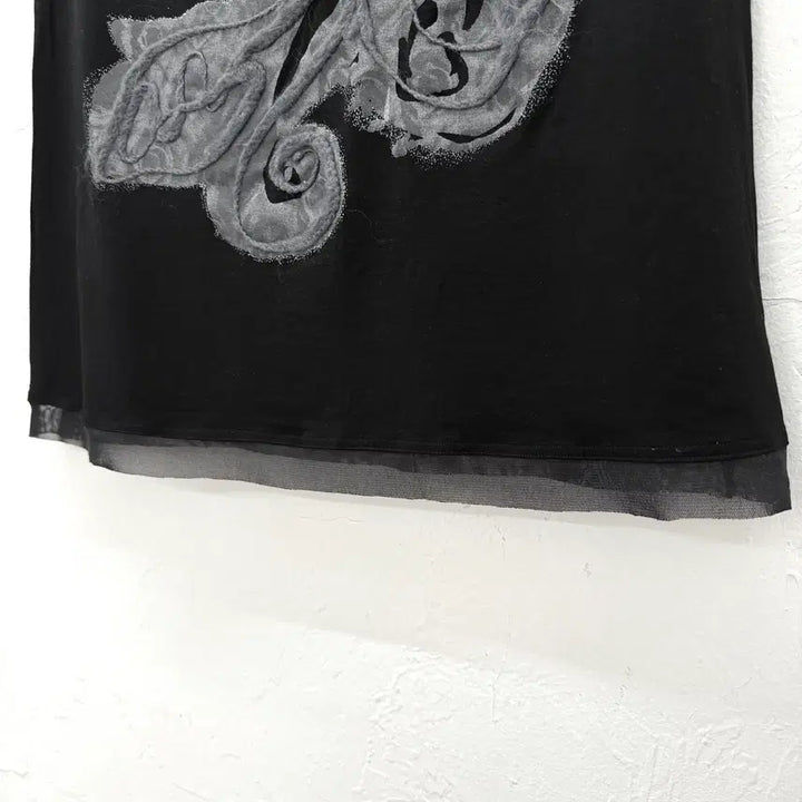 [BUNJANG] Plusiv Swirl T-Shirt / plusiv 스월 티셔츠