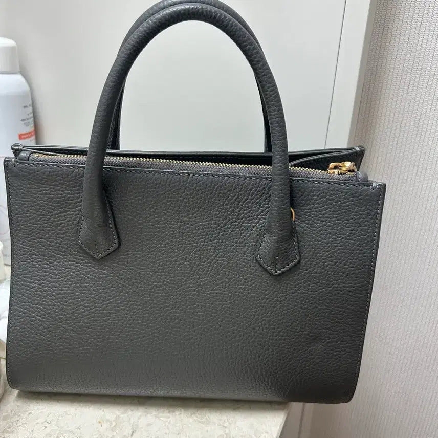[BUNJANG] Couronne Tote Bag - Gray / 쿠론 토트백 그레이