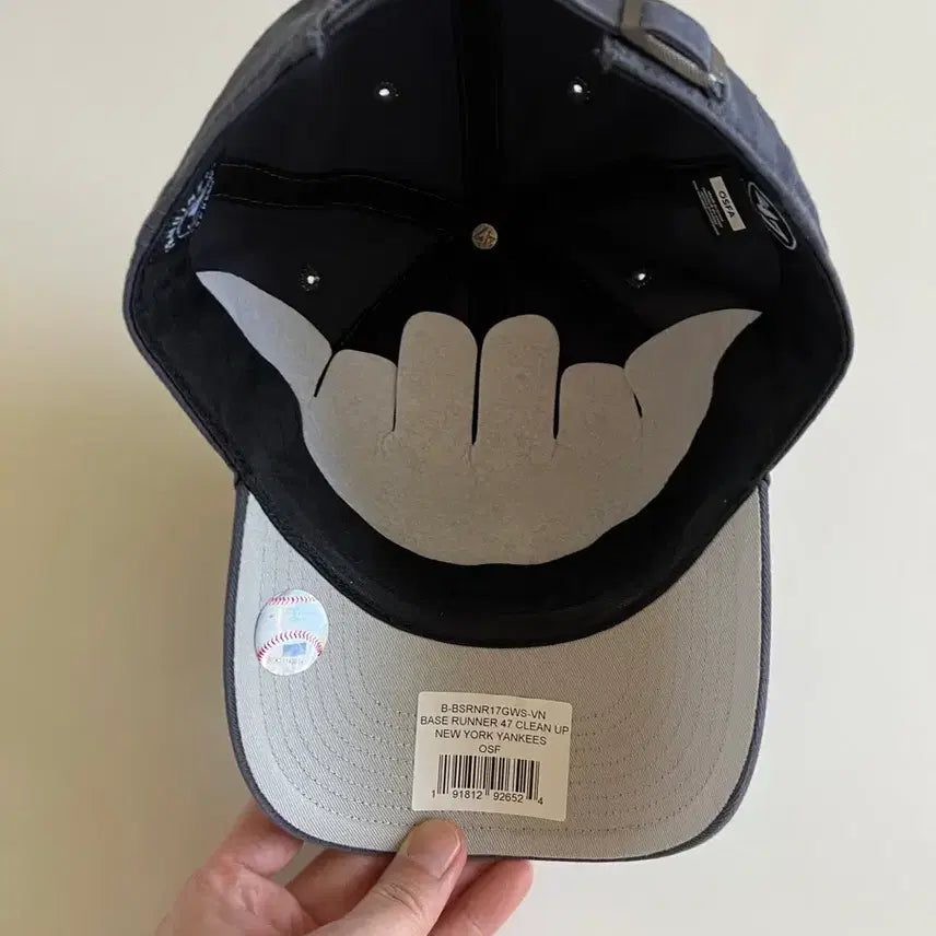 [SOLD OUT] 47브랜드 NY 캡 모자 네이비