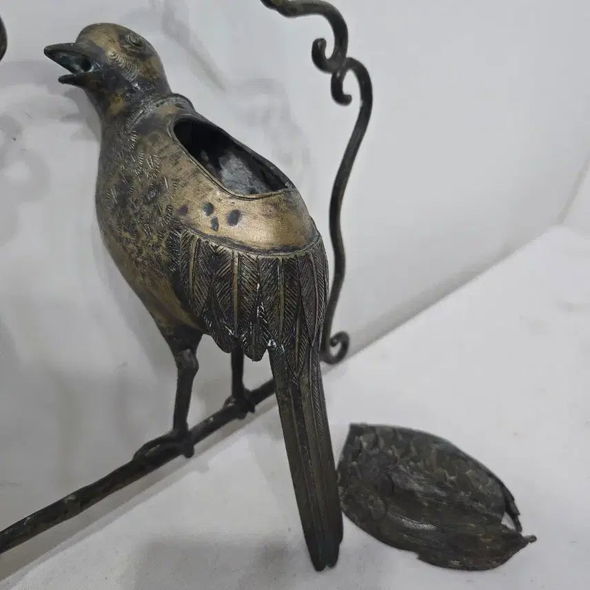 [BUNJANG] Iron Pheasant Incense Burner / 꿩향로  향합 향통