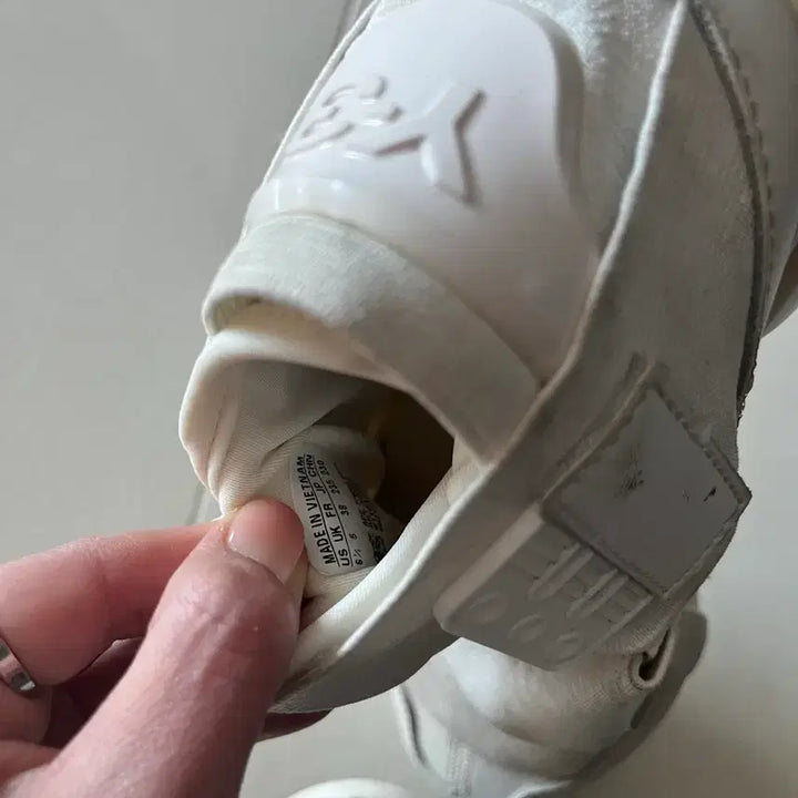 [BUNJANG] Y-3 Qasa Triple White Sneakers / Y-3콰사 트리플화이트