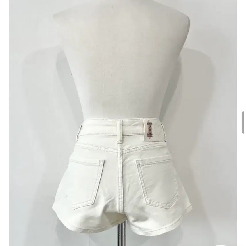 [BUNJANG] Ivory Denim Shorts / 아이보리 데님 반바지 숏팬츠