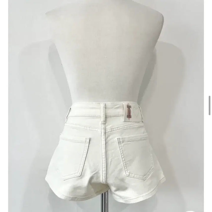 [BUNJANG] Ivory Denim Shorts / 아이보리 데님 반바지 숏팬츠