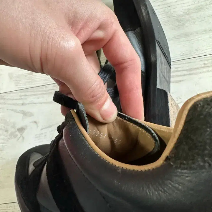 [BUNJANG] Lost Garden Suede Black Sneakers 265 / 로스트가든 스웨이드 블랙 스니커즈 265