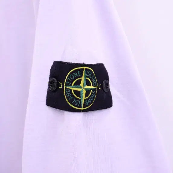[BUNJANG] Stone Island Heavy Cotton Jersey T-shirt / 스톤아일랜드 와펜 헤비 티셔츠 K1S156100043S0A50V0088