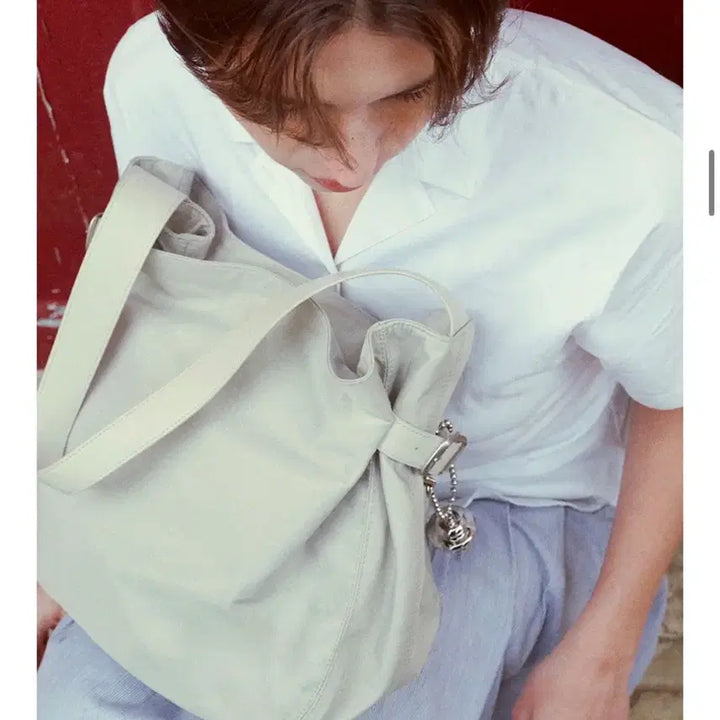 [BUNJANG] Loeuvre Sac de Flot Oatmeal Handbag / 루에브르 Sac de Flot 오트밀