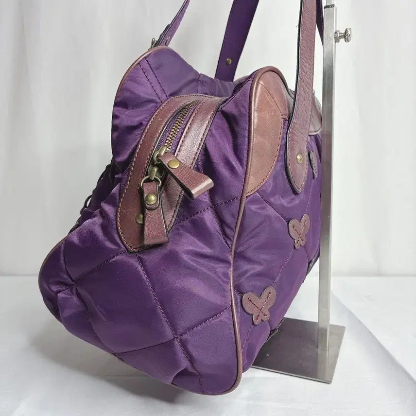 [BUNJANG] Anna Sui Quilted Butterfly Handbag / 안나수이 퀼팅 버터플라이 핸드백