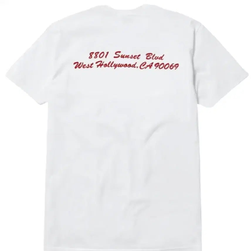 [BUNJANG] Supreme West Hollywood Box Logo T-Shirt White - 23SS / 슈프림 Supreme 웨스트 할리우드 박스로고 티셔츠 화이트 - 23SS