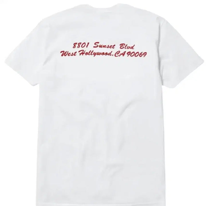 [BUNJANG] Supreme West Hollywood Box Logo T-Shirt White - 23SS / 슈프림 Supreme 웨스트 할리우드 박스로고 티셔츠 화이트 - 23SS