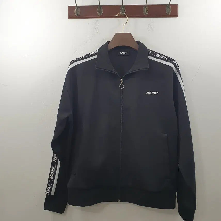 [SOLD OUT] S 널디 남성 블랙 테이핑로고 져지