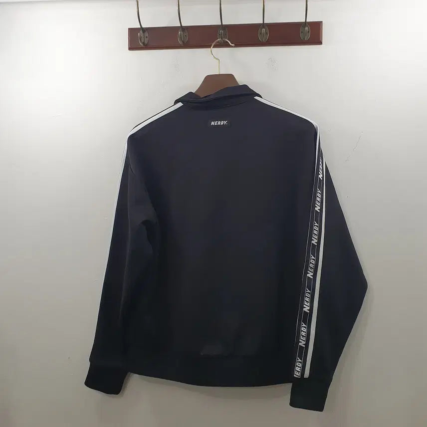 [SOLD OUT] S 널디 남성 블랙 테이핑로고 져지