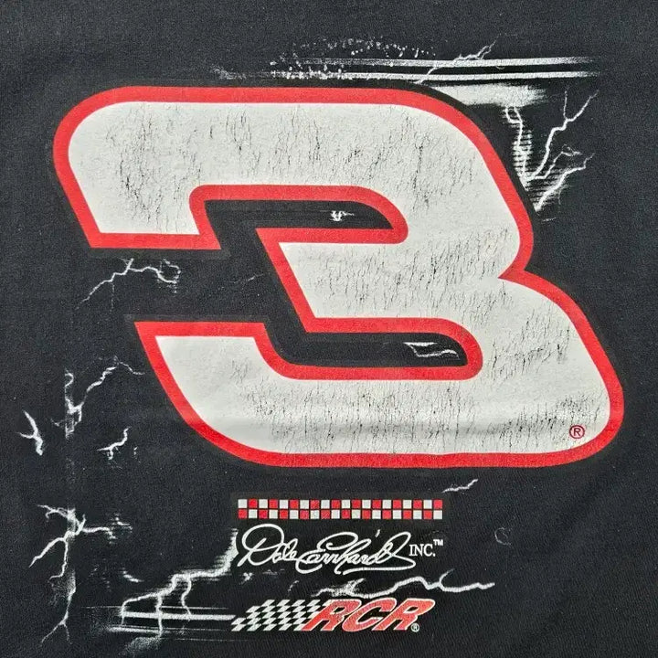 [BUNJANG] NASCAR Racing Black T-shirt (Size M) / 나스카 레이싱 반팔 티셔츠 ( M ) / 11996