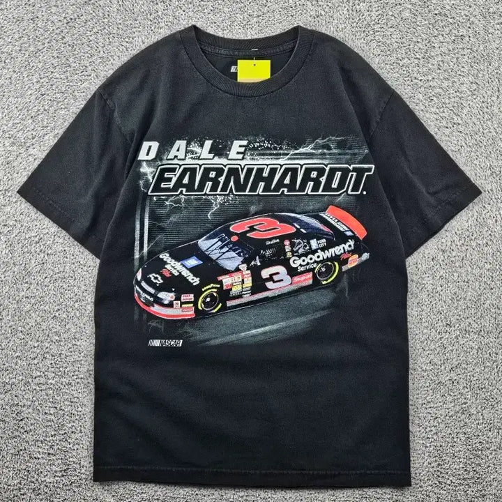 [BUNJANG] NASCAR Racing Black T-shirt (Size M) / 나스카 레이싱 반팔 티셔츠 ( M ) / 11996