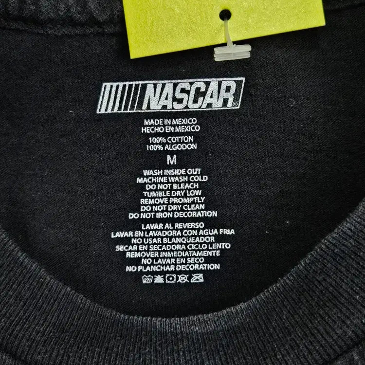 [BUNJANG] NASCAR Racing Black T-shirt (Size M) / 나스카 레이싱 반팔 티셔츠 ( M ) / 11996