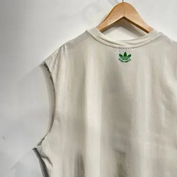[BUNJANG] Adidas Stan Unite Custom Sleeveless T-Shirt / XL 아디다스 스탠 유나이트 커스텀 민소매 티 화이트