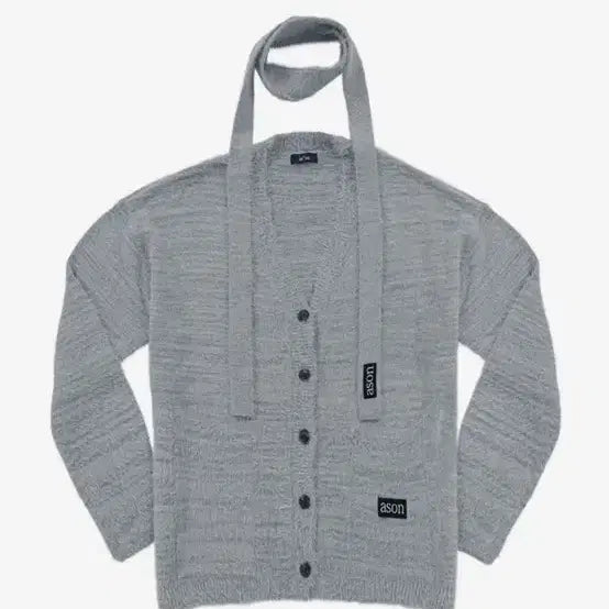 [BUNJANG] Ason Luca Tide Cardigan Grey / ason 루카 타이드 가디건 그레이