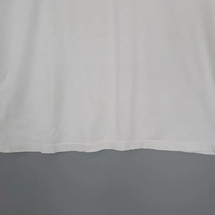 [BUNJANG] Tommy Hilfiger Logo Line T-shirt White XL / 타미힐피거 Tommy Hilfiger 로고 라인 반팔티 화이트 XL