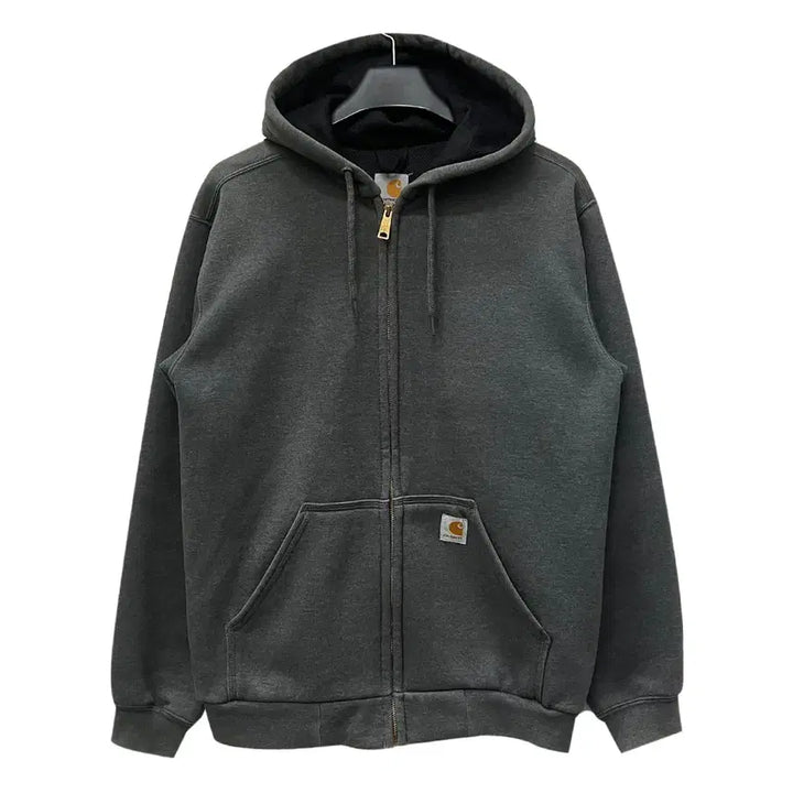 [BUNJANG] Carhartt Thermal Rain Defender Gray Heavy Hooded Zip-Up S / 칼하트 써멀 레인디펜더 그레이 헤비 후드 집업 S