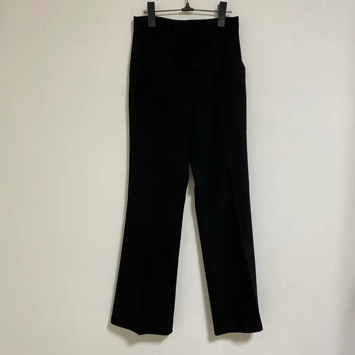 [BUNJANG] Melrose Mood Black Bootcut Slacks / S 멜로즈무드 제작 여름 블랙 부츠컷슬랙스