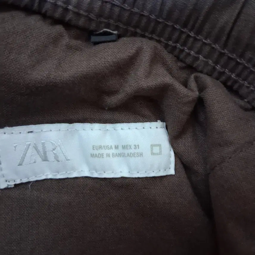[BUNJANG] ZARA Pleated Balloon Pants Brown (Size M) / 자라 플리츠 벌룬 팬츠 브라운 m사이즈 팝니다.
